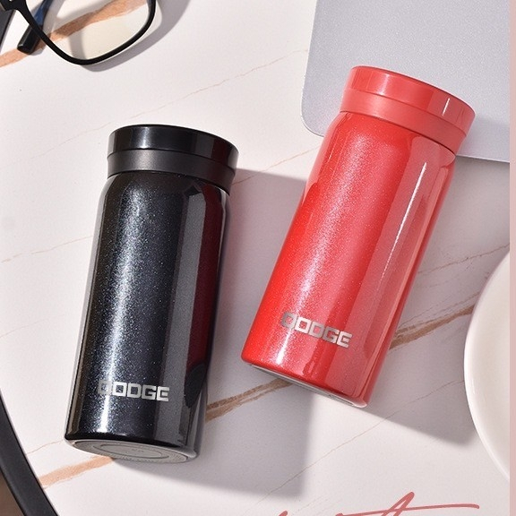 DODGE กระบอกน้ำเก็บอุณหภูมิแบบพกพา 200ml ใส่กระเป๋าได้น้ำไม่หกเลอะเทอะ เก็บความร้อนและเย็นได้นาน
