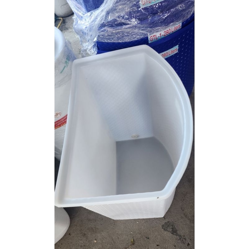 ถังเข้ามุมห้องน้ำขนาดความจุ280ลิตรถังพลาสติกเก็บน้ำในห้องน้ำ​อ่างห้องน้ำ280ลิตรอ่างห้องน้ำขนาดใหญ่ - รูปที่ 3