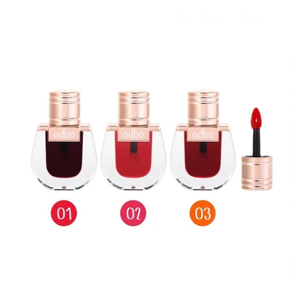 Odbo Jewelry Lip Tint 5ml โอดีบีโอ จิวเวอรี่ ลิป ทิ้นท์ OD5005 (1 แท่ง)