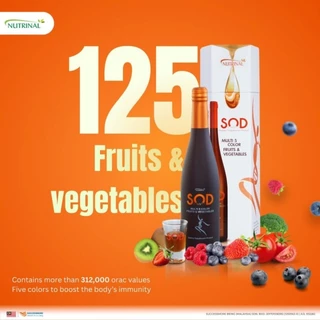 SOD MORE เครื่องดื่มเอนไซม์ต้านอนุมูลอิสระไฟโตนิวเทรียน์จากผักผลไม้มากกว่า125ชนิด by successmore