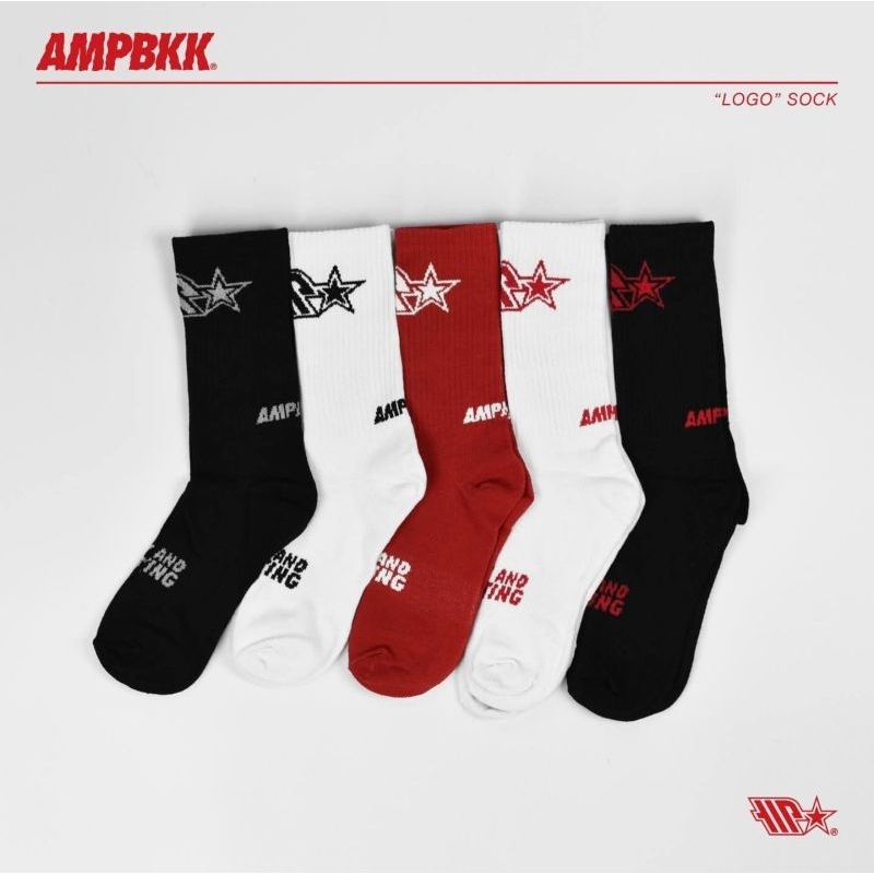 A.M.P. ถุงเท้า “LOGO” SOCK