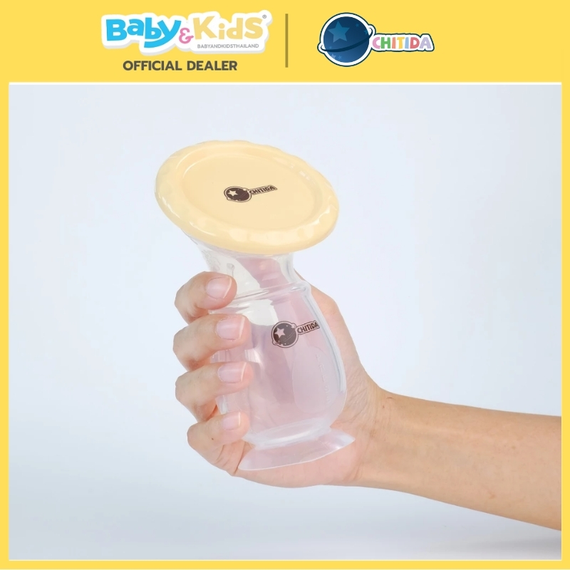 🎈Silicone Breast Milk🎈Chitida กรวยปั๊มนมซิลิโคน กรวยซิลิโคนเก็บน้ำนม คุณภาพดี มีฝาปิด รูปที่ 5