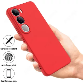 เคสกำมะหยี่ สำหรับ กันกระแทก Vivo Y31D Y31 Y21D Y200 Y300 V40lite Y100 Y04 Y19S Y29S Y29 Y39 V27เคสกันกล้อง Case TPU