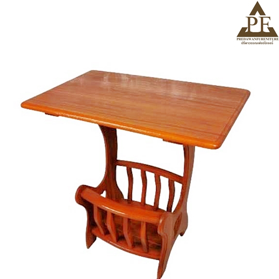 PF_Phrae | โต๊ะข้างไม้สัก โต๊ะกระเช้า ขนาด 60x40x60ซม.