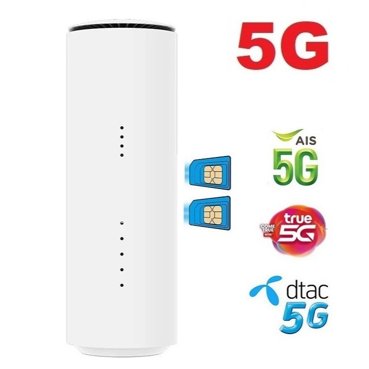 5G CPE Router 2 SIM WiFi 6 1800Mbps 5G Internet Experienc