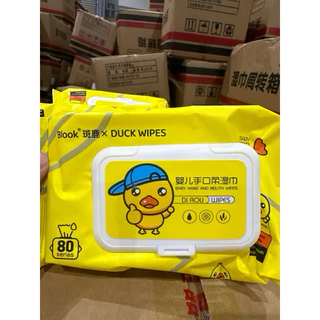 ทิชชู่เปียกรุปเด็กๆไม่มีแอลกอฮอล์เหมาะกับเด็ก Babyhandandmouthwipes