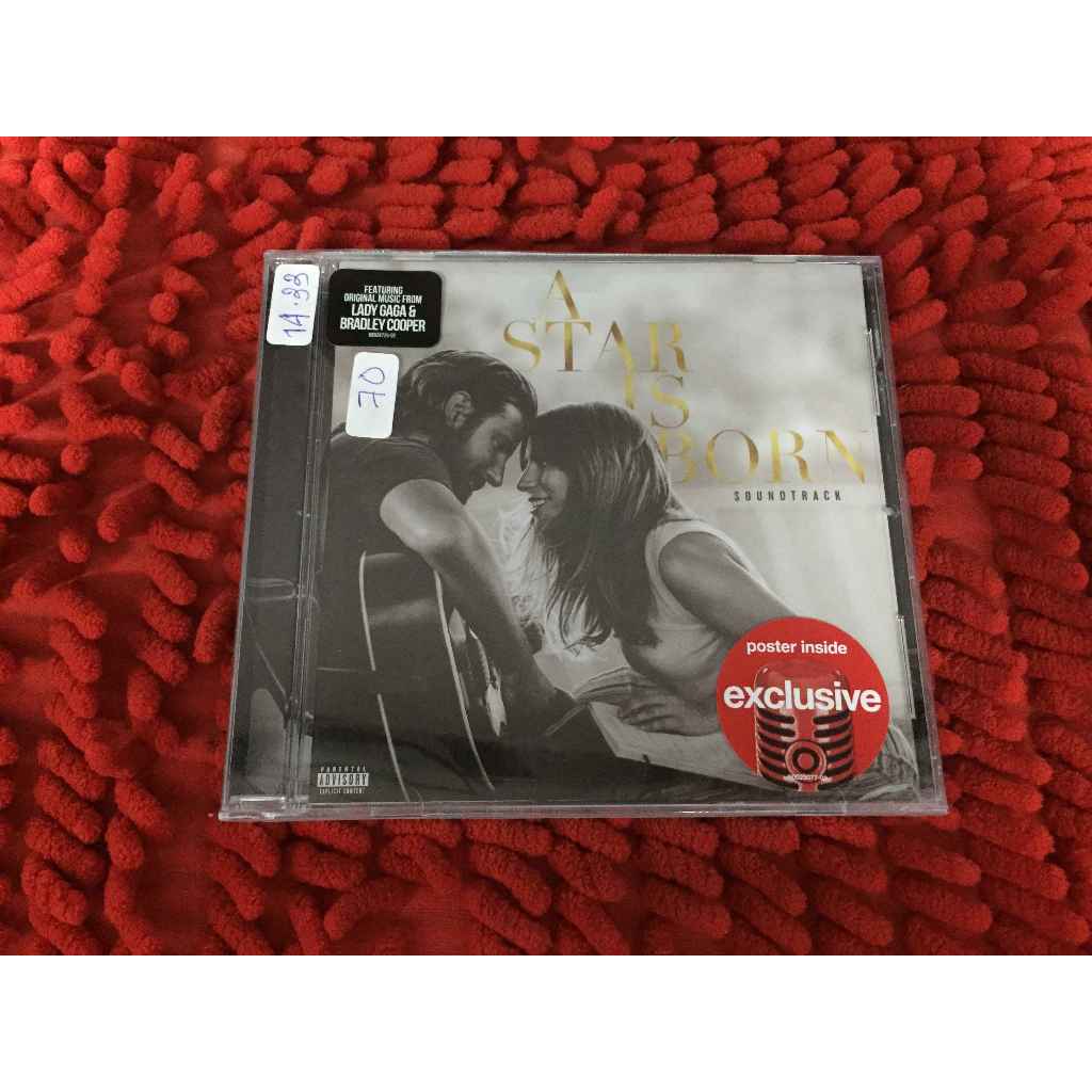 CDเพลง Lady Gaga, Bradley Cooper – A Star Is Born Soundtrack สภาพตามรูปปกMaizui