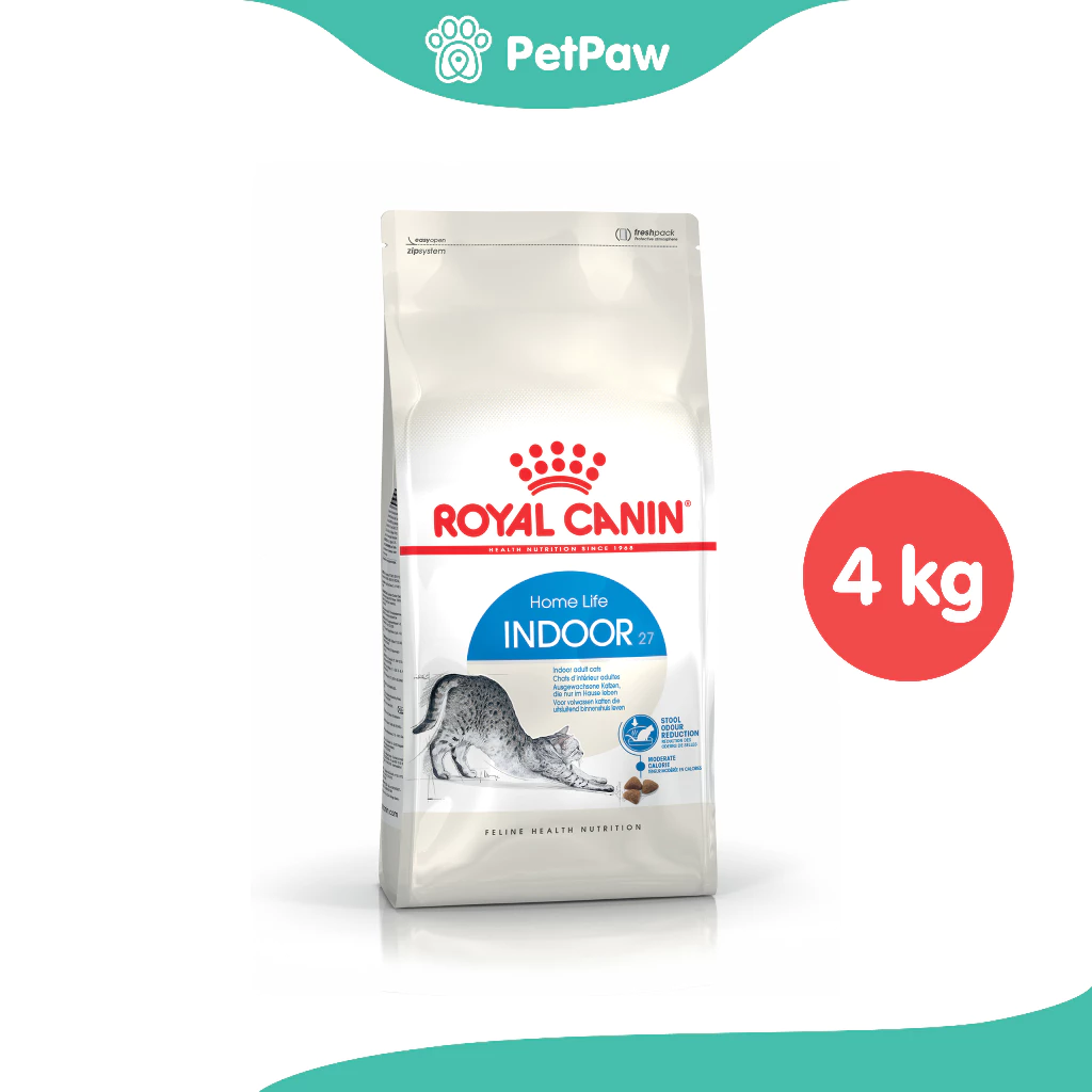 Royal Canin INDOOR แมวโตอาศัยในบ้าน 4 kg