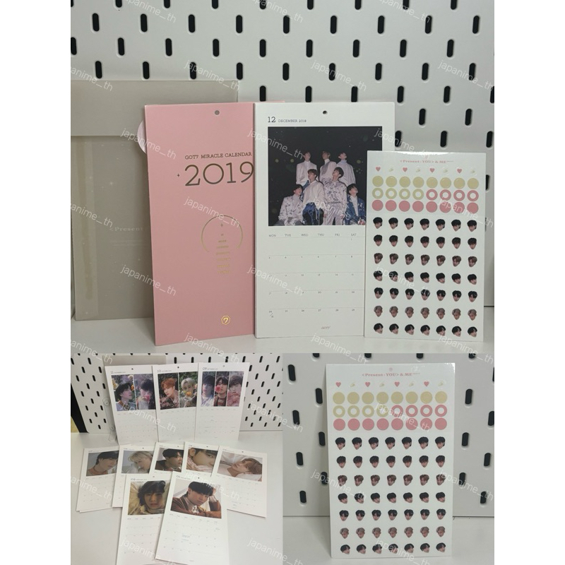Calendar 2019 ปฏิทิน 2019 “Miracle” Got7