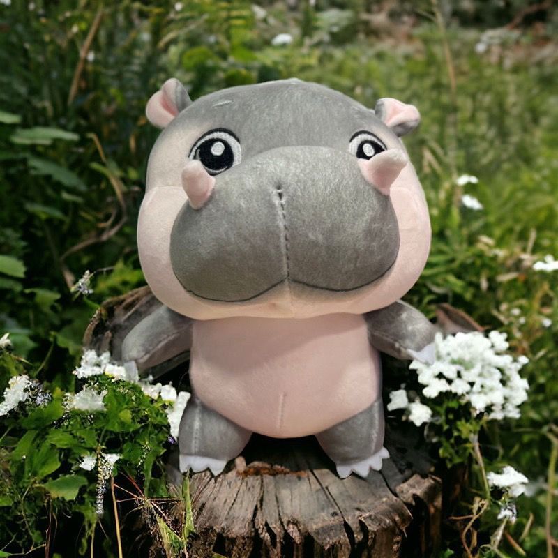 🔥พร้อมส่ง🔥ตุ๊กตาหมูเด้ง ตุ๊กตา moo deng hippo plush ตุ๊กตาหมูเด้งเข้าแล้วจ้า 23cm ของเล่นเด็ก ของขวัญปีใหม่ - รูปที่ 3