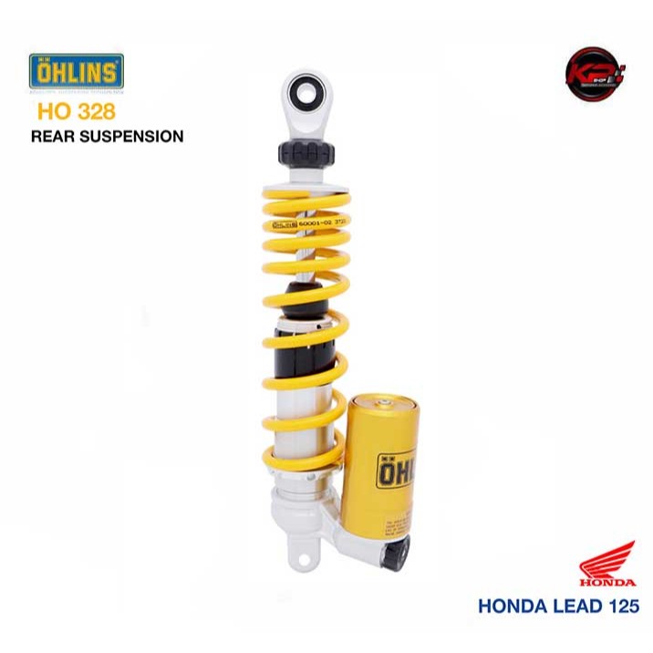 โช๊คอัพหลัง OHLINS HO 328 FOR HONDA LEAD 125 (OHLINS รับประกัน 2 ปี)