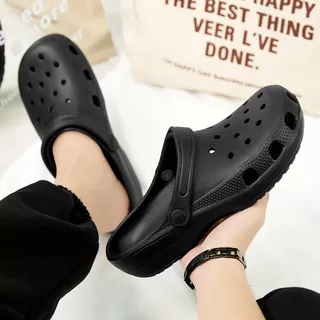 พร้อมส่ง ทุกบ้าน รองเท้าหัวโตแฟชั่น สำหรับผู้ชาย ดีไซน์เรียบง่าย หัวโตแบบบาง ยางนิ่ม เบา กันน้ำ กันลื่น ระบายอากาศได้ดี