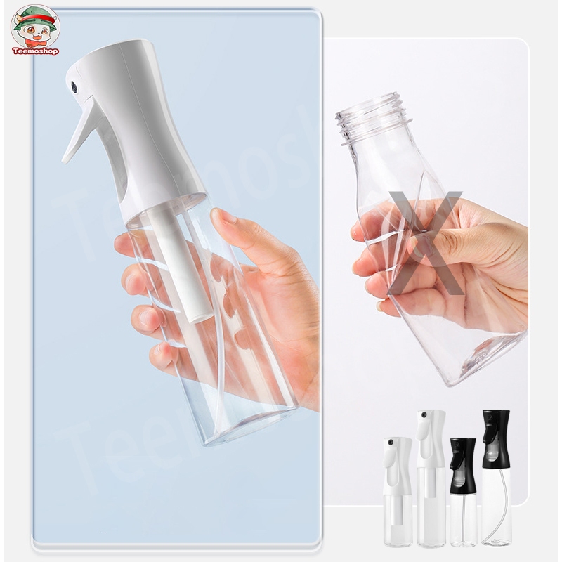 ขวดสเปรย์เปล่า 200/300ML ใส่แอลกอฮอล์ แบบพกพา พร้อมหัวฉีดแรงดันสูง ลดการกดบ่อย ประหยัดแรงในการกด