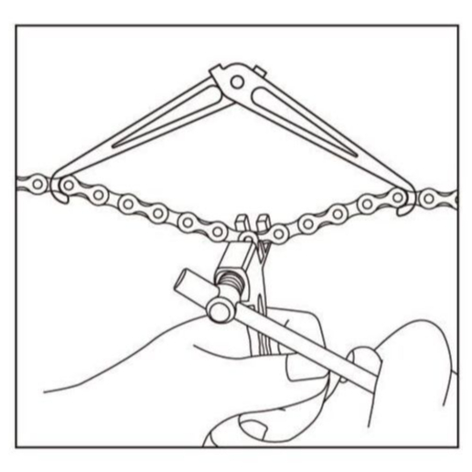 ICETOOLZ - เครื่องมือเกี่ยวโซ่จักรยาน (62H1) - รูปที่ 2