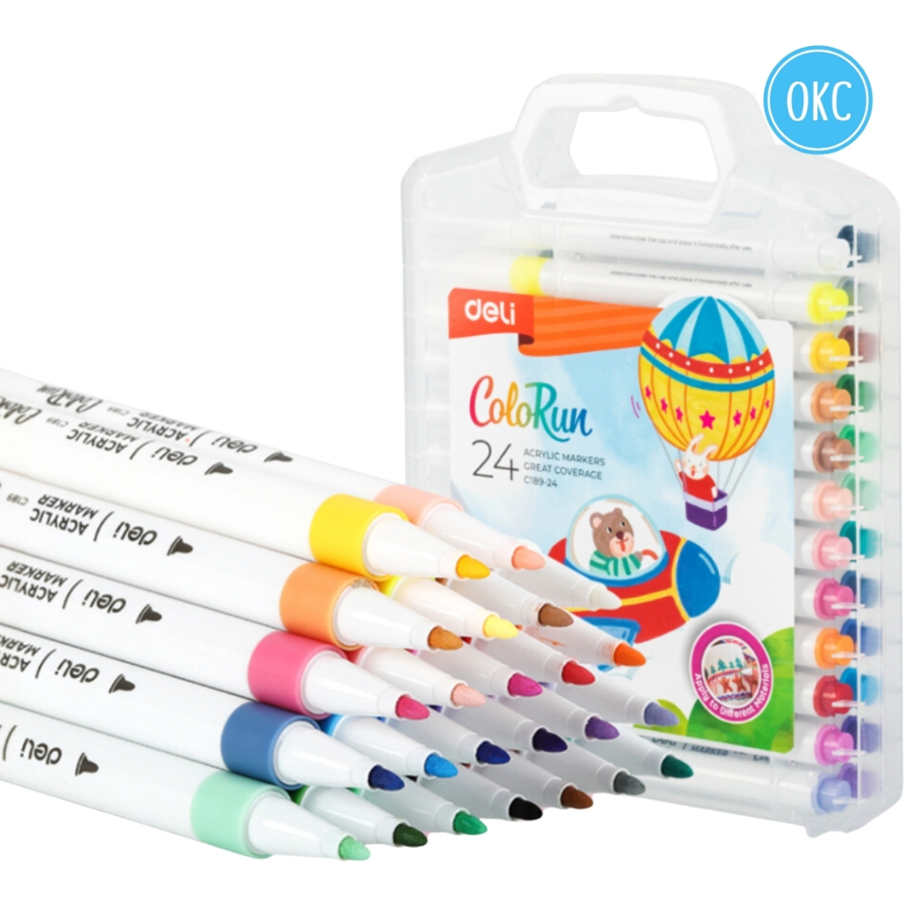ชุดมาร์คเกอร์ อะคริลิค DL 24 สี No.C189-24