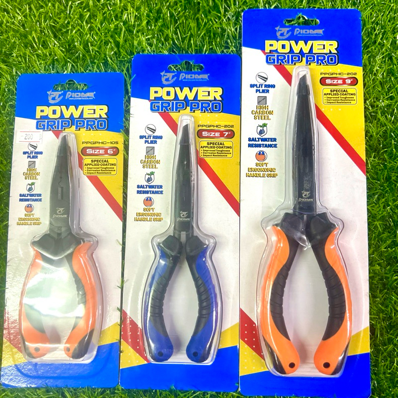 คีมอเนกประสงค์ PT PIONEER POWER GRIP PRO ขนาด 6/7/9 นิ้ว (PPGHC-105/202)