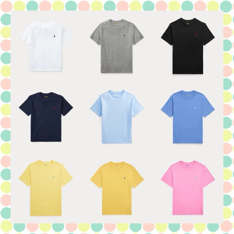 Ralph Lauren Cotton Jersey Crewneck T-Shirt (Boys 8-20)