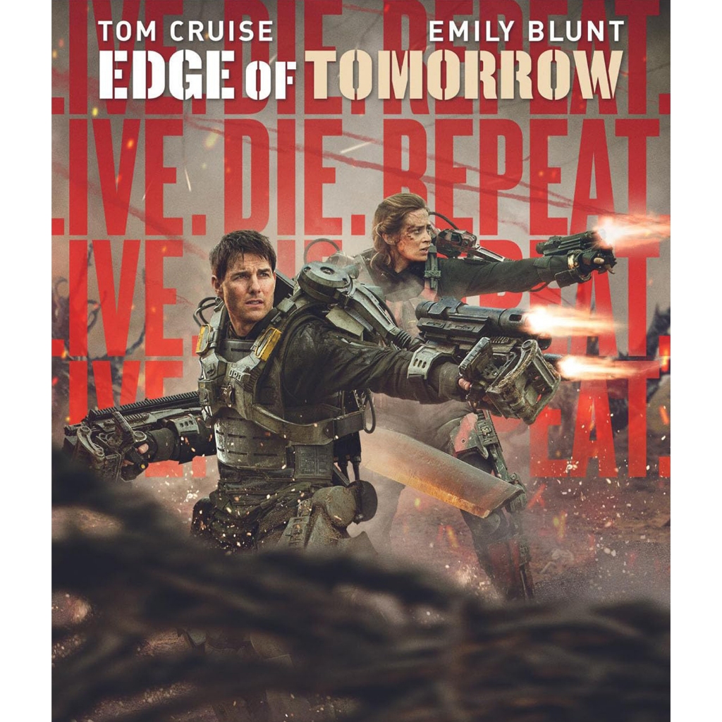 Bluray ปกใหม่ เสียงไทย บลูเรย์ Edge of Tomorrow สงครามเกมคนอัจฉริยะ (2018) แผ่นมาสเตอร์THA