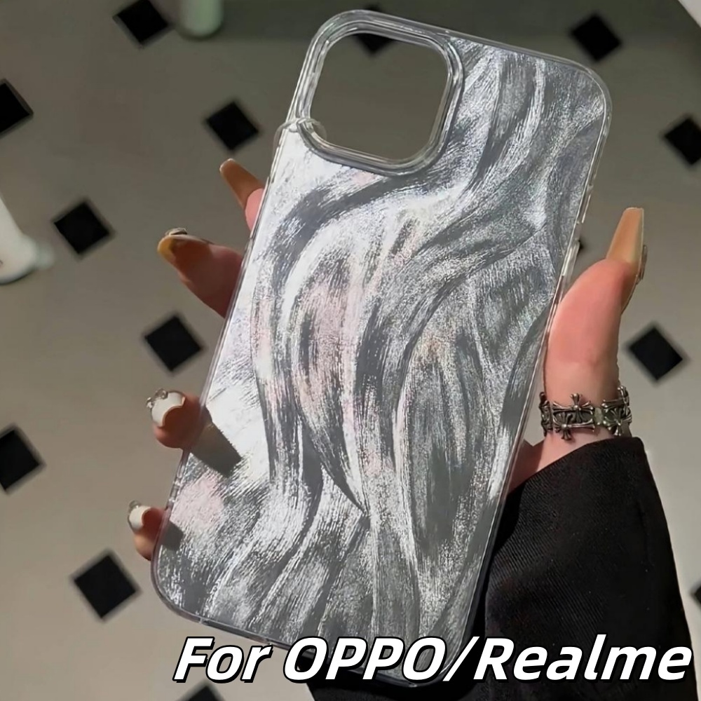 เคส For OPPO A60 A18 A38 A17K A15 A16 A54S A38 A58 A78 A79 A5 Reno 11F A57 A77 Realme C55 C67 C65 C11 คสโทรศัพท์มือถือ
