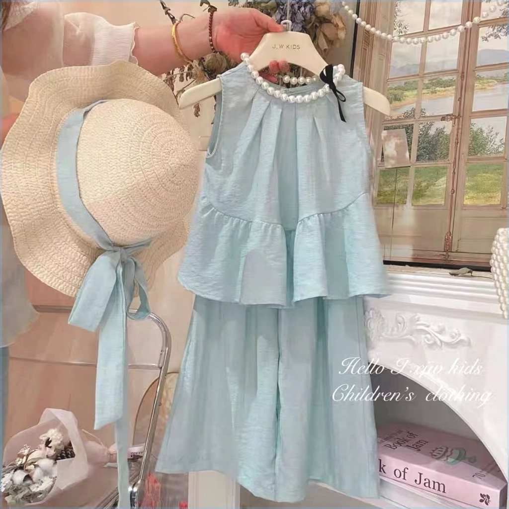 B342 ชุดเซ็ทเด็กงาน 3 ชิ้น เสื้อ+กางเกง+หมวก
