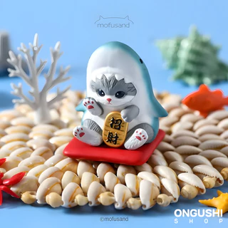 🇹🇭 Mofusand ของแท้ 😸 โมเดล Yanda Cat Fushandi Lucky Doll แมวกวักเงินกวักทองร่ำรวย Art Toy ครบชุด 2 แบบ