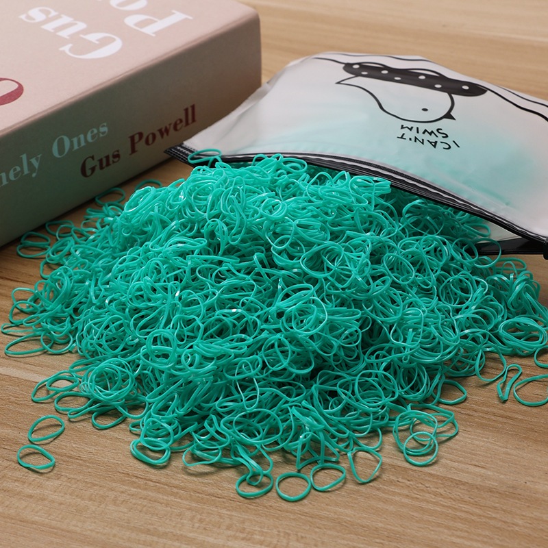 หนังยางรัดผมวงเล็ก (สินค้าพร้อมส่งจากไทย) - รูปที่ 7