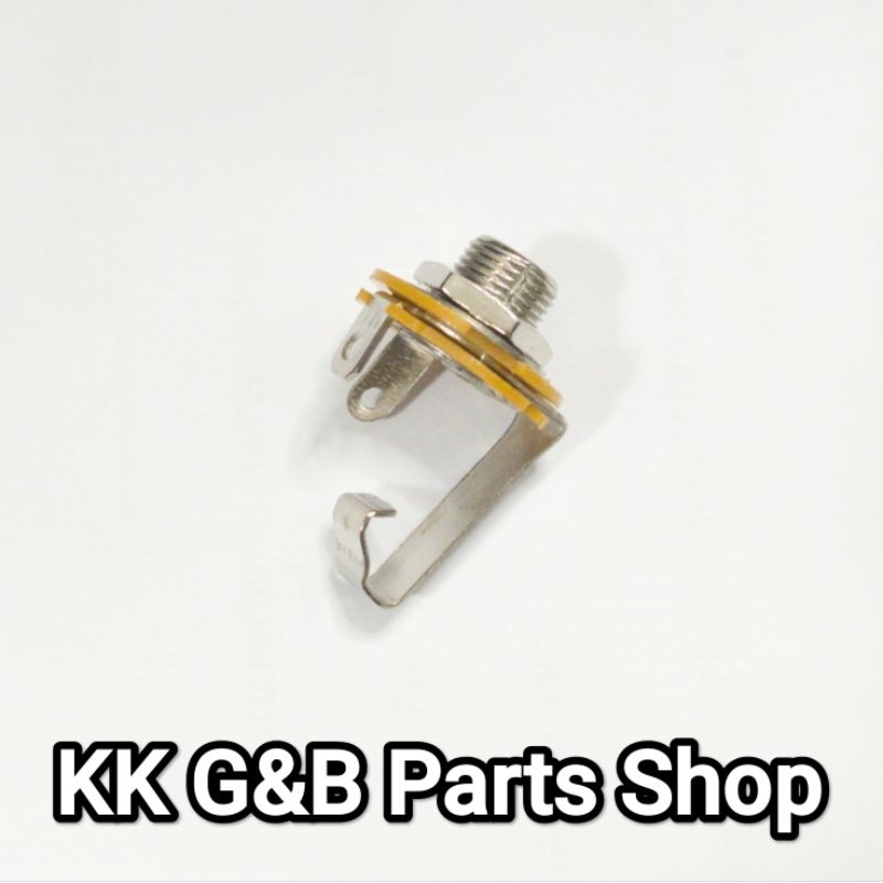 Jack Mono 1/4 for Guitar, Bass แจ๊คสำหรับกีตาร์ เบส และอื่นๆ by KK G&B Parts