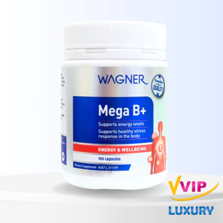 exp09/05/2028 วิตามินบีรวม Wagner Mega B+ 100 Capsules