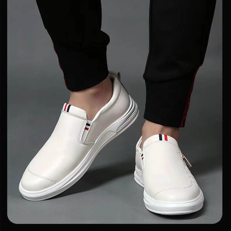 รองเท้าหนังที่เป็นทางการ  รองเท้าหนังผู้ชาย รองเท้าหนังกันลื่น ไม่แพง ผ้านิ่ม ใส่สบาย