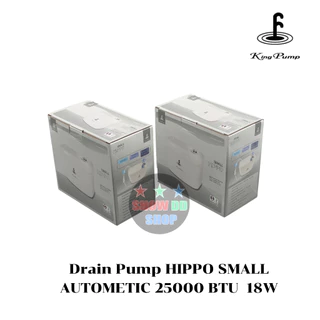 ปั๊มน้ำทิ้งแอร์ เดรนน้ำทิ้งแอร์ KING PUMP รุ่น Small Hippo เหมาะกับแอร์ 9,000-25,000BTU สำหรับดูดน้ำแอร์ไปทิ้งนอกบ้าน