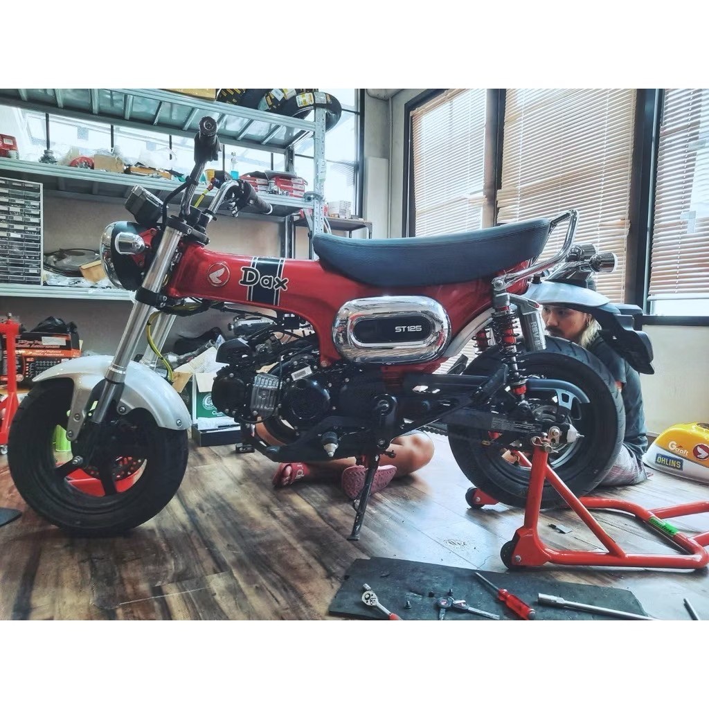 โช๊คOKD  สำหรับ DAX125 โช๊คOKD รุ่นREV II ยาว340mm ใส่โช๊คOKDแท้ โช๊คแต่งOKD dax125 dax/pigparts/okd - รูปที่ 4