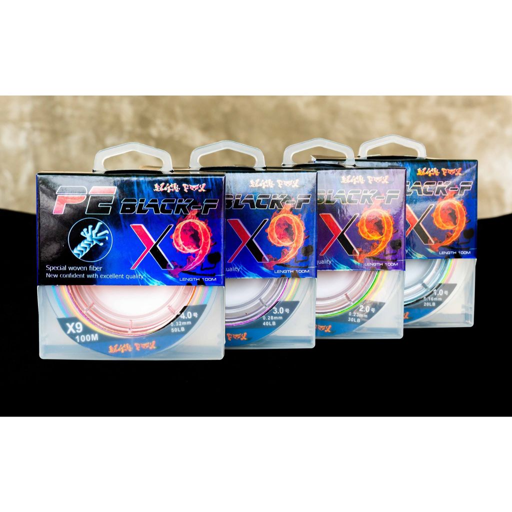 สาย PE BlackFox Power ถัก 9