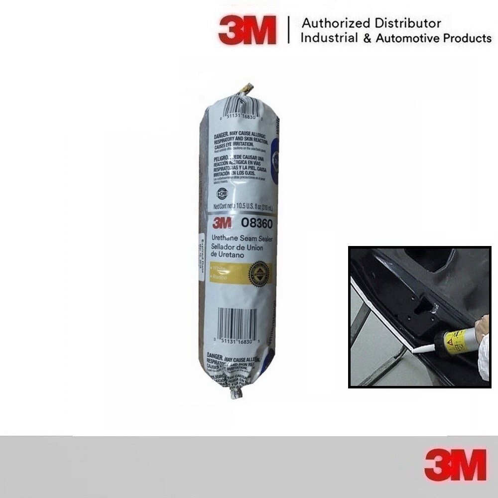 3M 8360 กาวยูรีเทรนอุดตะเข็บ สีขาว ขนาด 310 มล. Urethane Seam Sealer