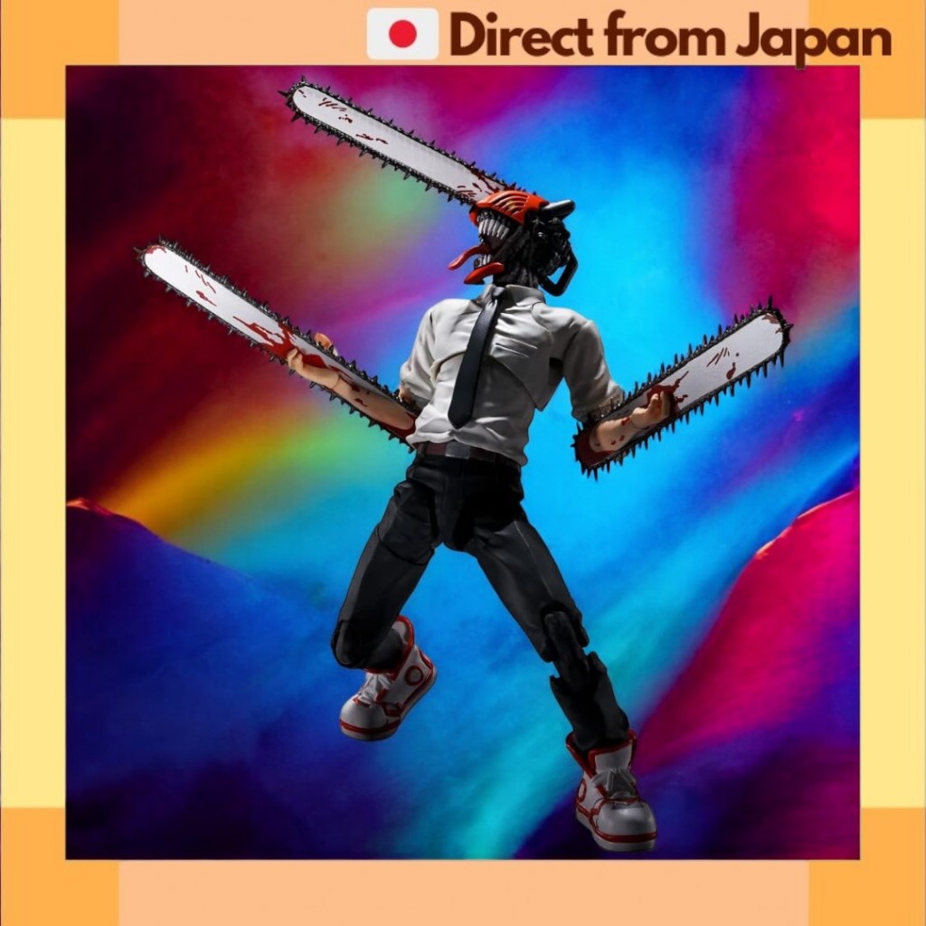 TAMASHII NATIONS S.H.Figuarts Chainsaw Man Approx. 150mm painted movable figure[จัดส่งญี่ปุ่น]