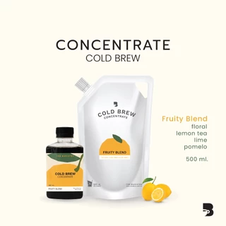 กาแฟสกัดเย็นเข้มข้น - Cold Brew Concentrate The Baristro