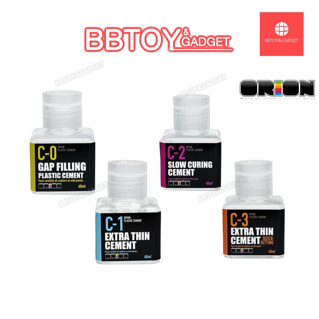 ⭕พร้อมส่ง⭕ ORION PLASTIC CEMENT กาวสำหรับโมเดล กันหลวม