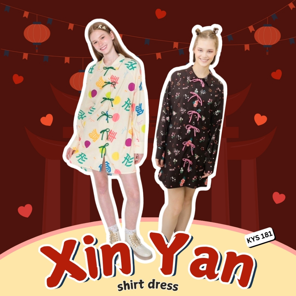 KAYASIS~❤️ | KYS181 XIN YAN SHIRT DRESS