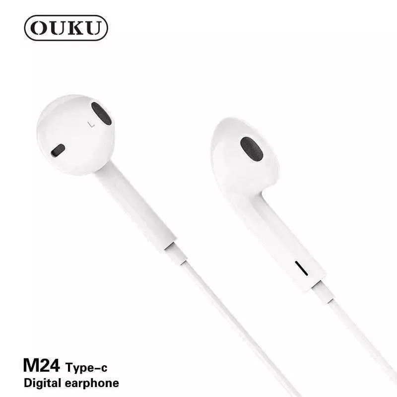 หูฟัง OUKU M24 Type-C มีไมค์ สำหรับ Samsung / Android / iPhone 15 / 16 / 17 thumbnail 7