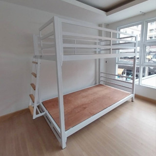 เตียง 2 ชั้น ชั้นบน 3.5 ฟุต ชั้นล่าง 3.5 ฟุต เหล็กกัลวาไนซ์ …