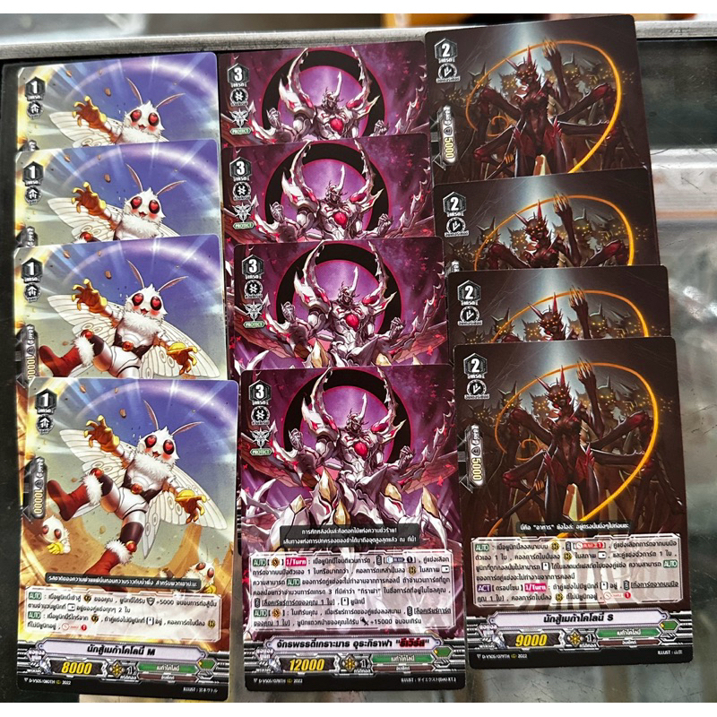 พร้อมส่ง DVS05 อย่างละ4ใบ แคลนเมก้า (ไม่ฟอย)