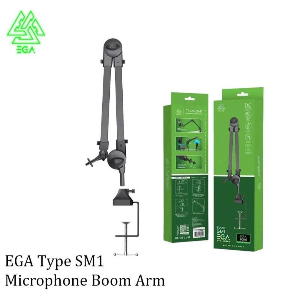 ขาตั้งไมค์โครโฟนแบบหนีบโต๊ะ Microphone Boom Arm EGA รุ่น Type SM1