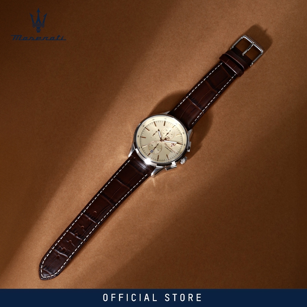 【2 Years Warranty】 Maserati Sorpasso 42mm Men's Quartz Watch Luminous Dial Hands R8871624010
