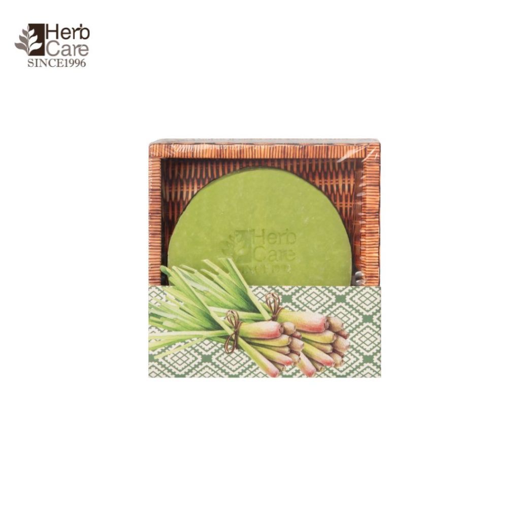 สบู่ตะไคร้ สบู่เฮิร์บแคร์(Herbcare) Lemongrass Bar Soap 120g