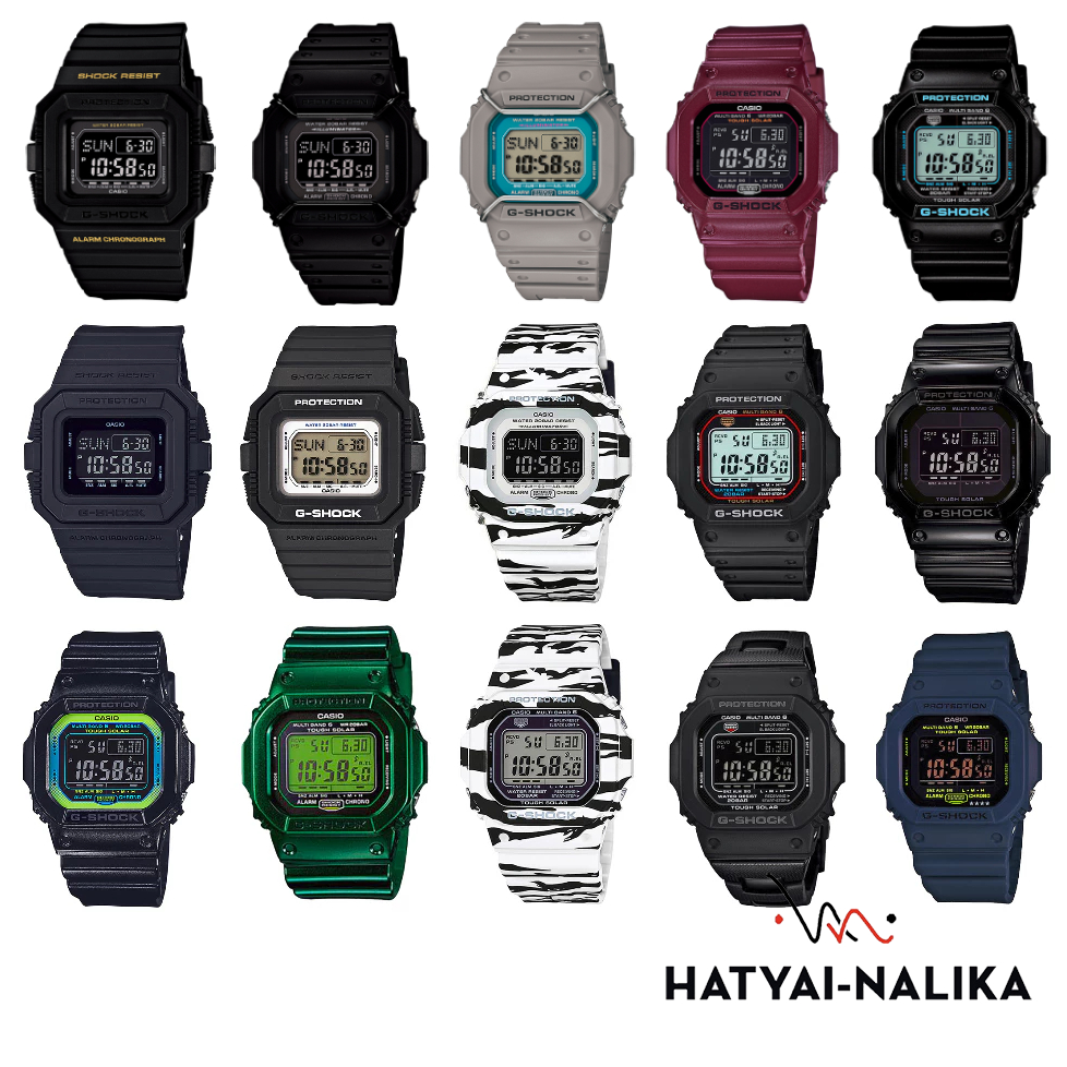 🔥ของแท้🔥 G-SHOCK หายาก DW-D5500,DW-D5600,GW-M5610 series DW-D5500BB,DW-D5600P,DW-D5600BW,GW-M5610NV