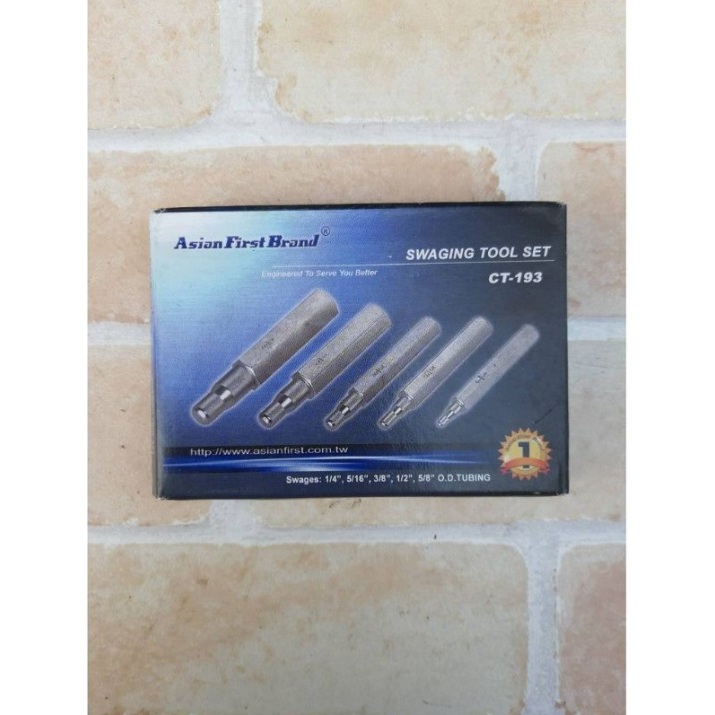 AsianFirstBrand เหล็กตอกบานท่อทองแดง รุ่น CT-139 ขยายท่อแปํบได้ตั้งแต่ขนาด 1/4" 5/16" 3/8" 1/2" 5/8" Made in TAIWAN