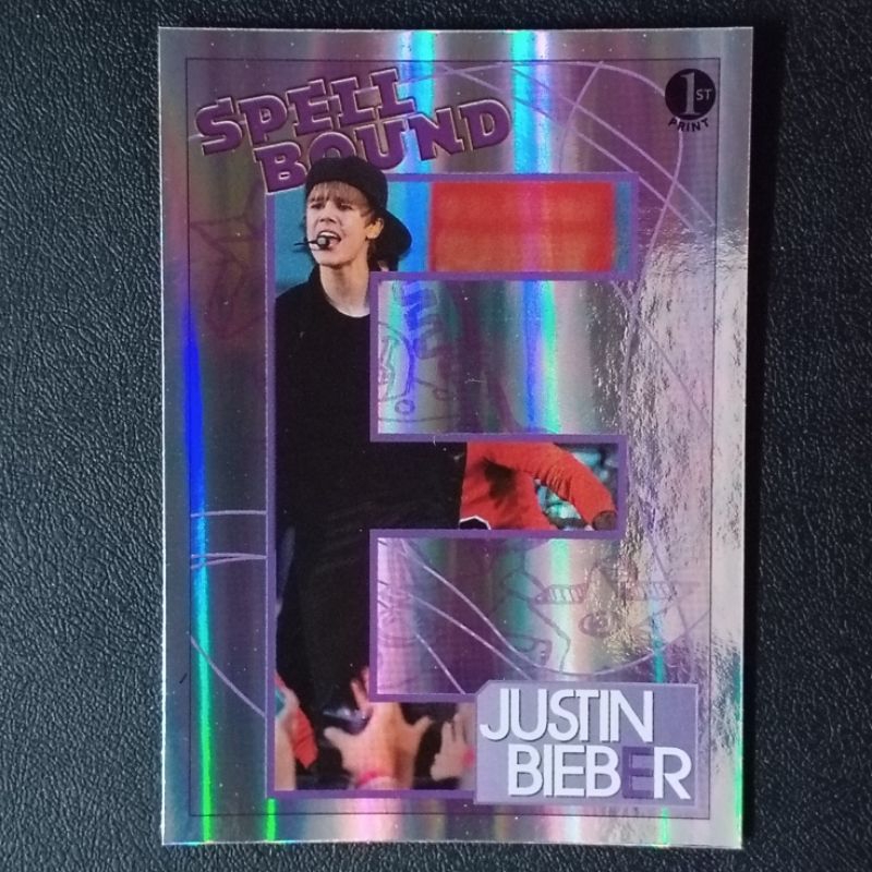 (จำหน่ายแยกใบ✅) การ์ดศิลปิน จัสติน บีเบอร์ JUSTIN BIEBER COLLECTION CARD & STICKER