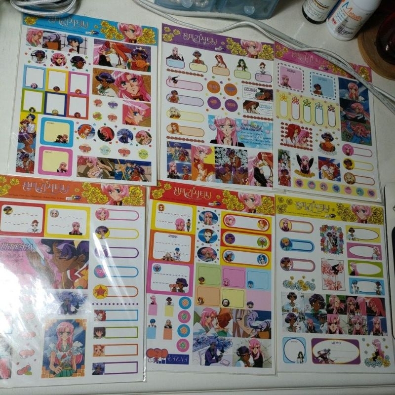 Sticker สติ๊กเกอร์ อูเทน่า utena