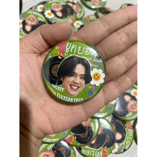 (มีขนาดใหม่)รับทำเข็มกลัดสั่งทำสวยๆ ขนาด58มม. 32มม. ไม่มีขั้นต่ำทำได้ทุกรูป 💗ของแจกปัจฉิมรับปริญญา