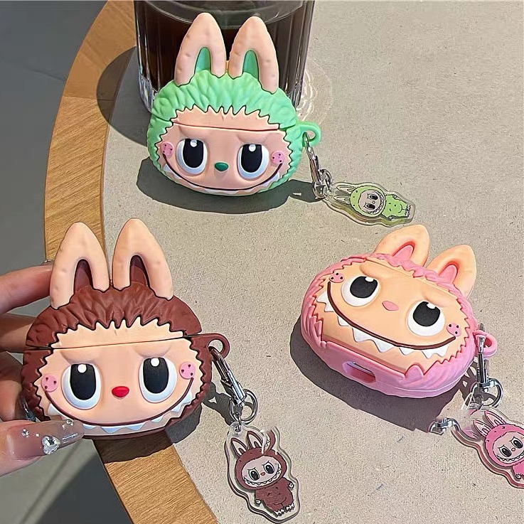 เคสหูฟัง บูบู้ มาใหม่ สำหรับ Airpods1/2/gen2  Airpods 3/gen3 Airpods 4/gen4 Airpods pro/Airpods pro 