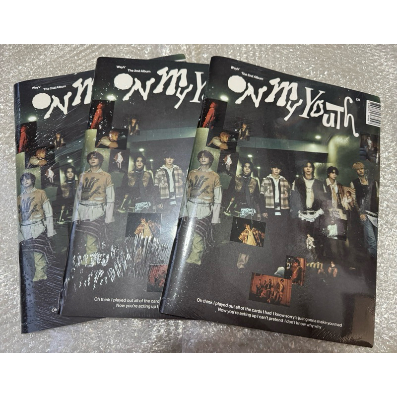 WayV อัลบั้ม On My Youth Photobook ver ยังไม่แกะ